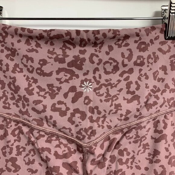 Athleta Women's Leopard Elation Ultra High Rise‎ Tight Size XS-T - Picture 3 of 12